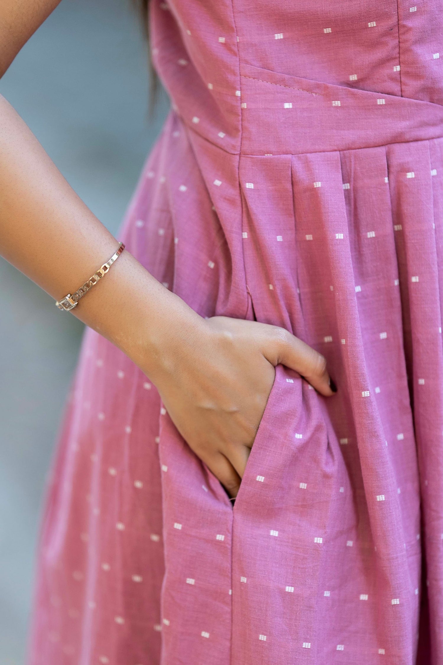 Blush Bloom Maternity Feeding Dress