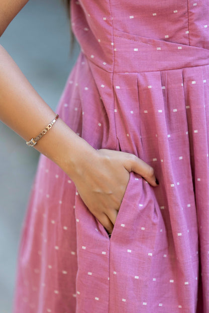 Blush Bloom Maternity Feeding Dress