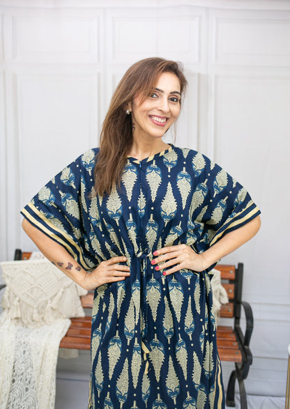 Blue Line Feeding Kaftan