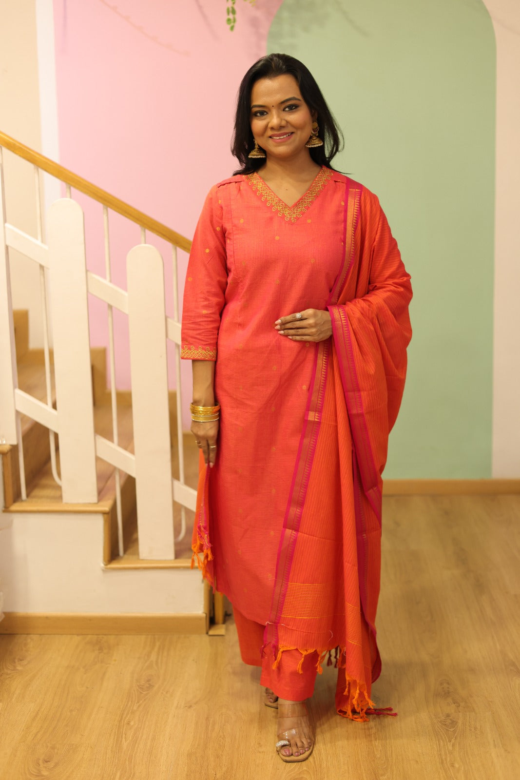Pugazh Maternity Feeding Salwar Set