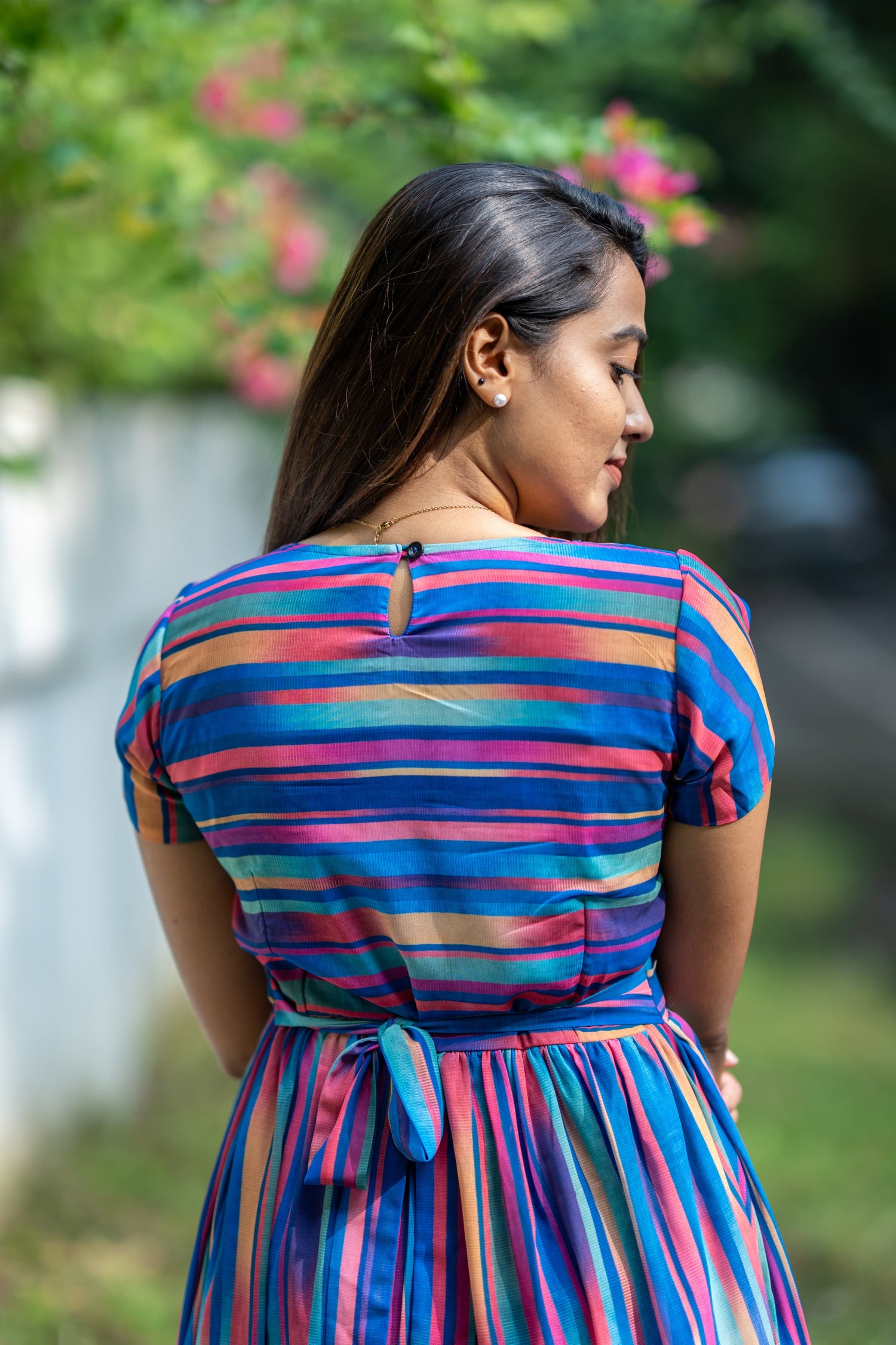 Rainbow in the sky Maternity Feeding dress