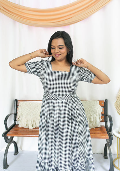Check on me Maternity Feeding Dress