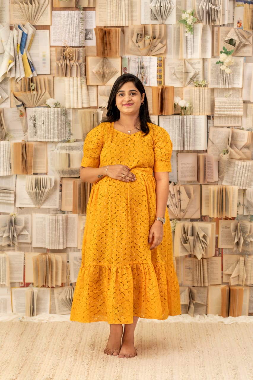 Sunshine Maternity Feeding Dress