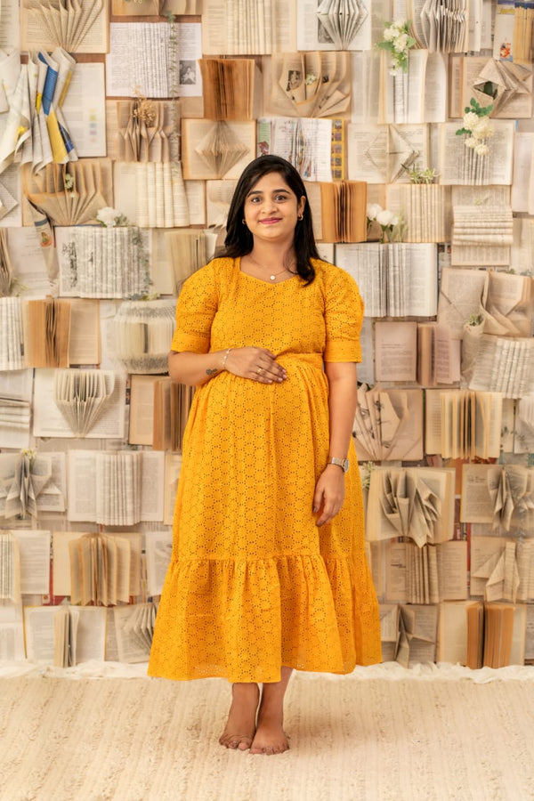 Sunshine Maternity Feeding Dress