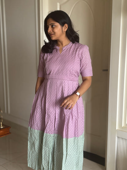 Purple Kiss Maternity feeding dress