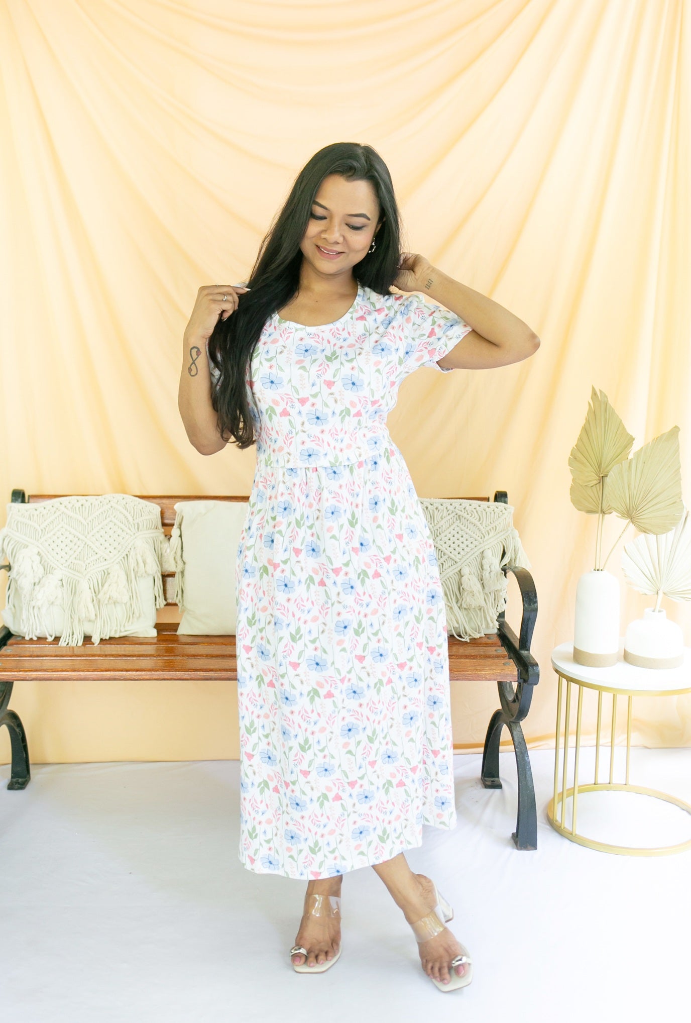Meadow Mist Zipless Dress