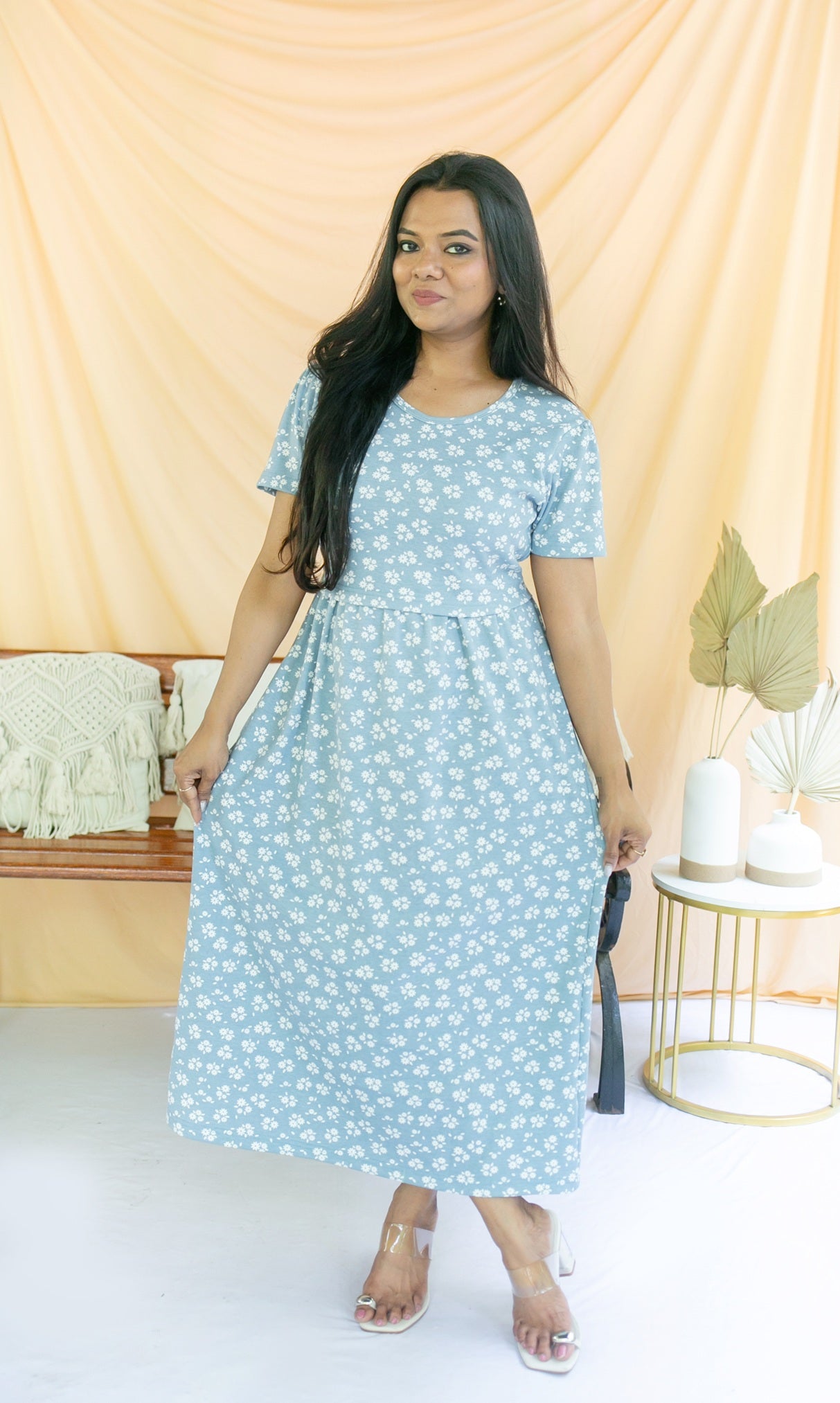 Moments of Bloom Zipless Dress