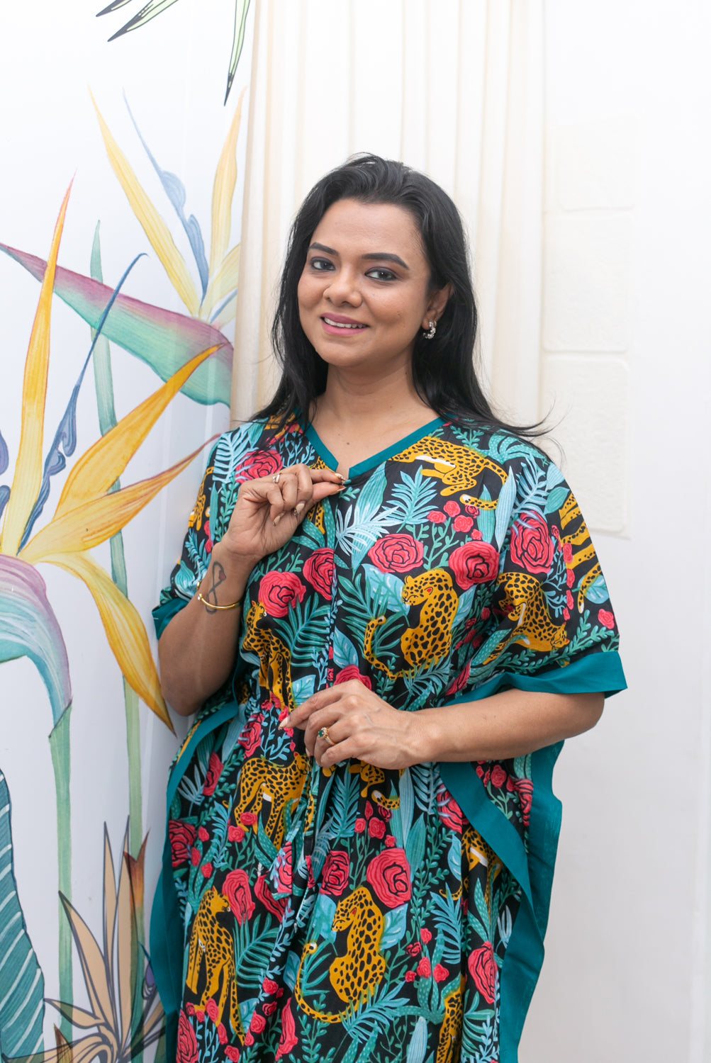 Safari Feeding kaftan