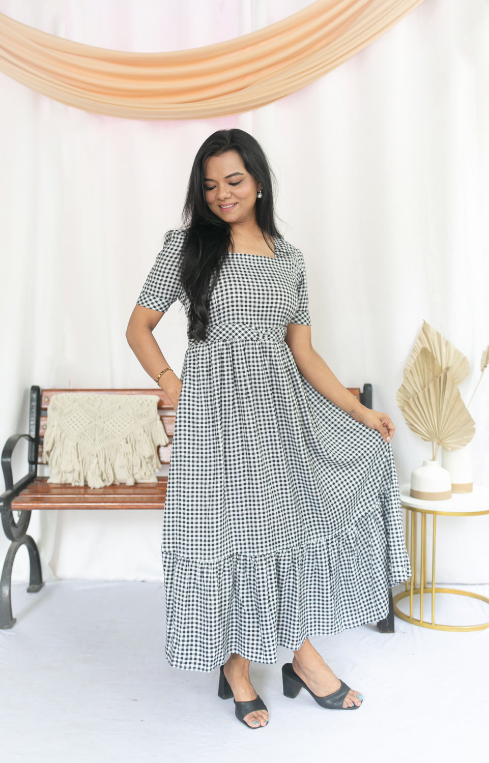 Check on me Maternity Feeding Dress