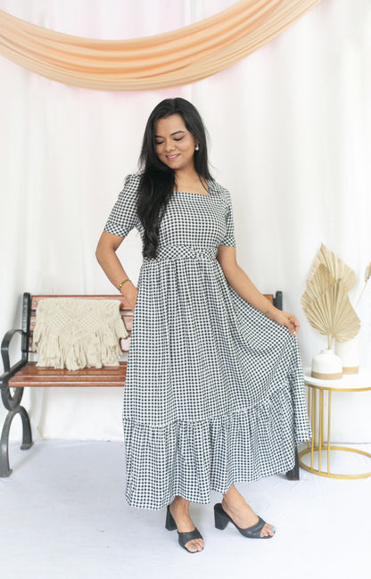 Check on me Maternity Feeding Dress