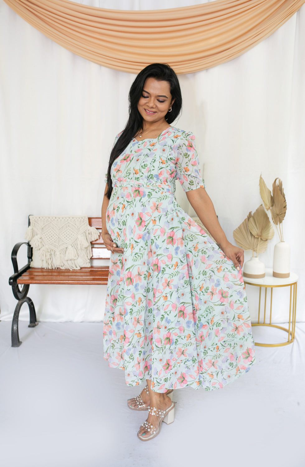 Florentina Maternity Feeding Dress