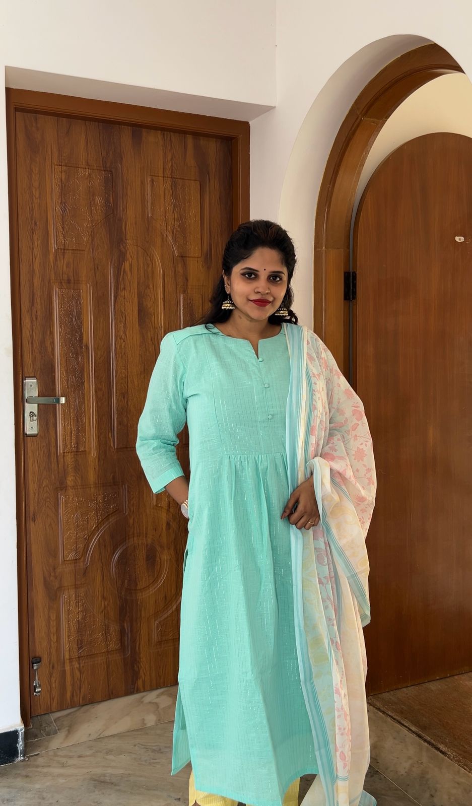 Summer Cooler Feeding Salwar Kameez