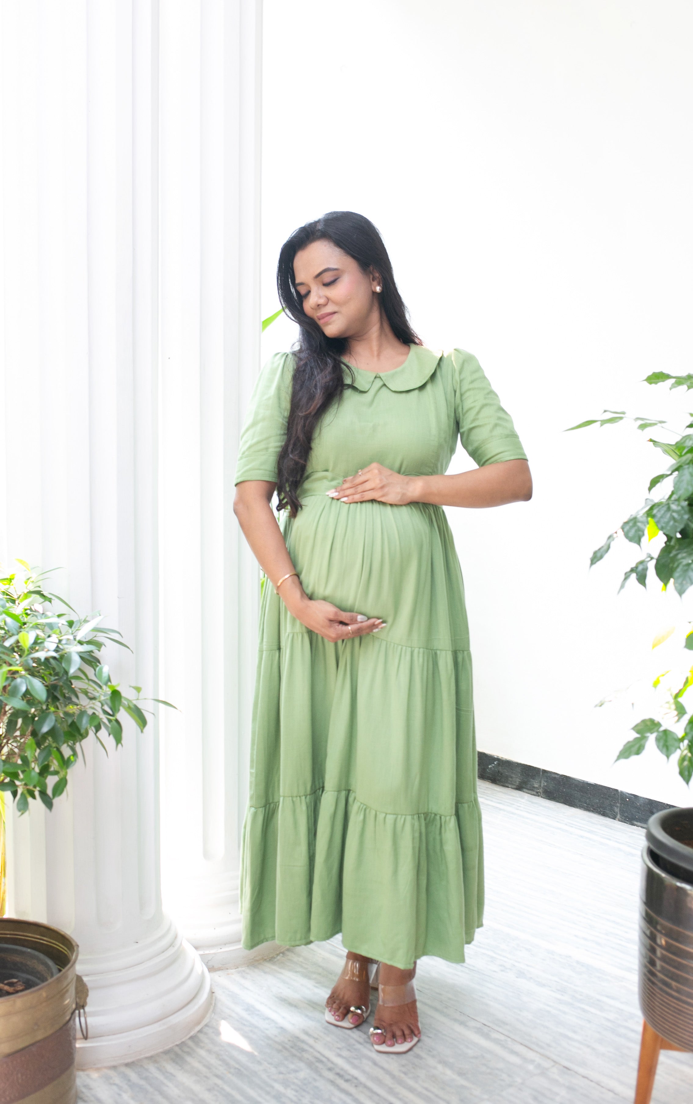 Glow Maternity Feeding Dress