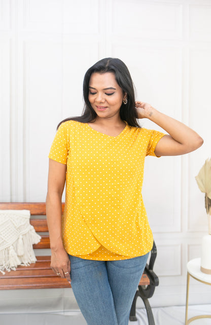 Sunshine Dots zipless Feeding T-Shirt
