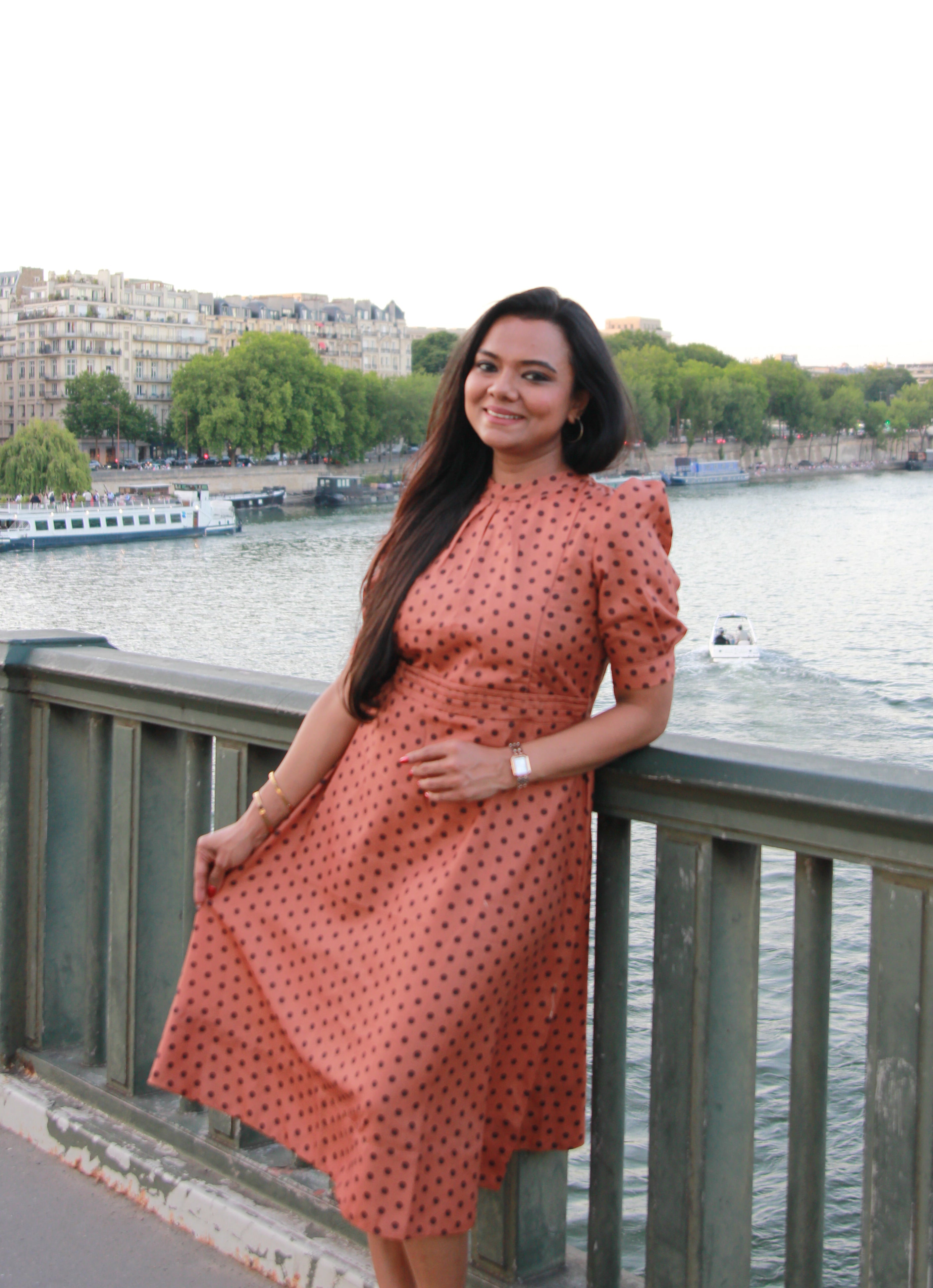 My Chocolate Latte Maternity Feeding Dress