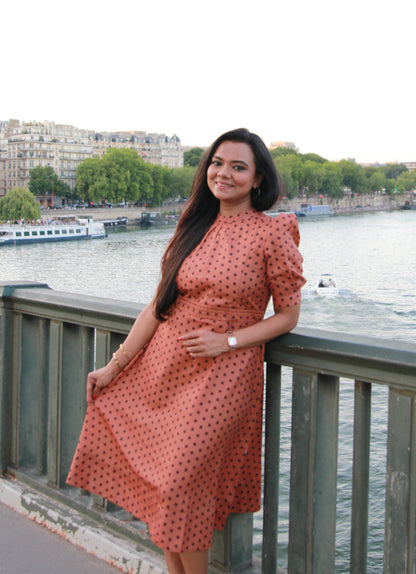 My Chocolate Latte Maternity Feeding Dress