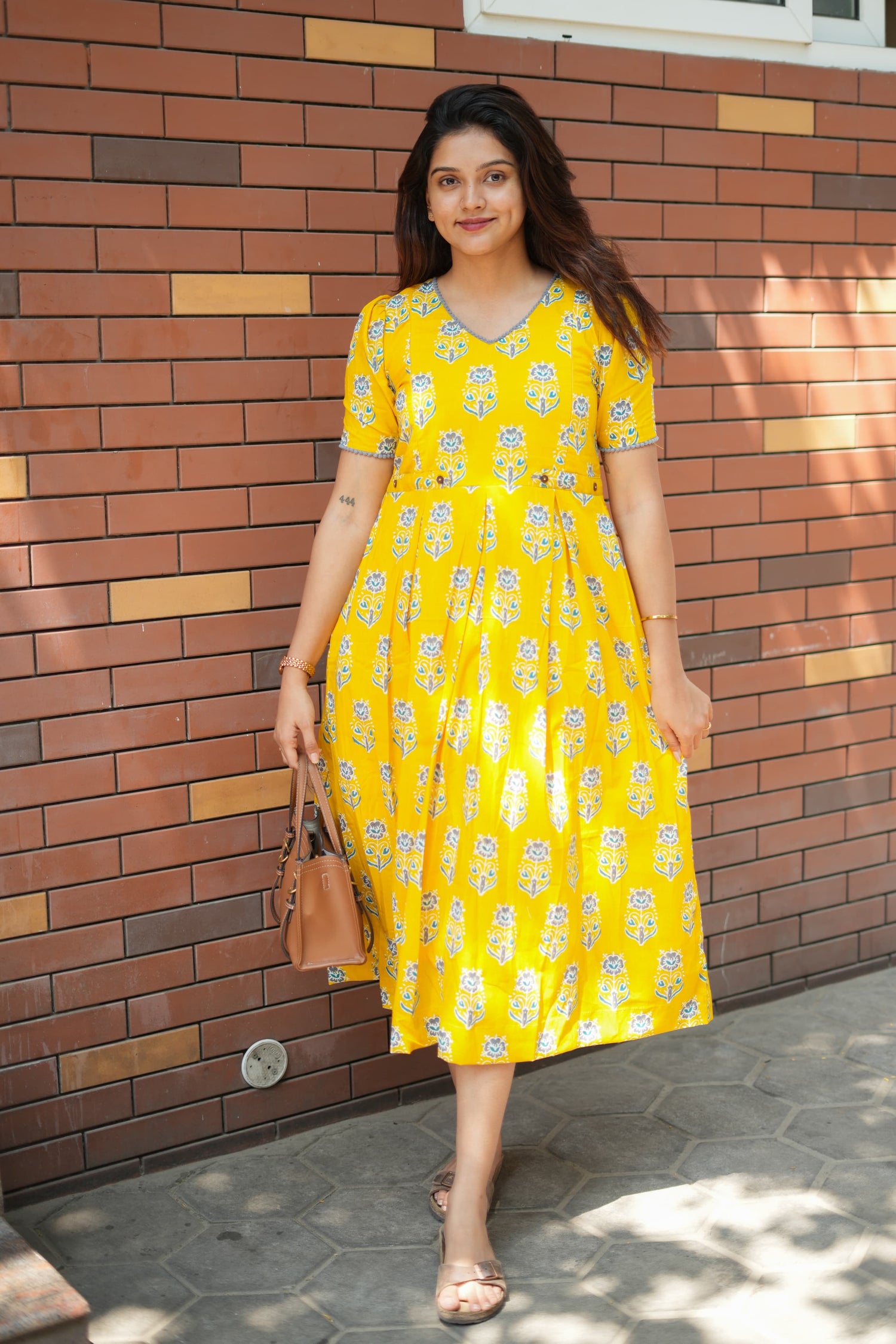 Honey Dew Maternity Feeding Dress