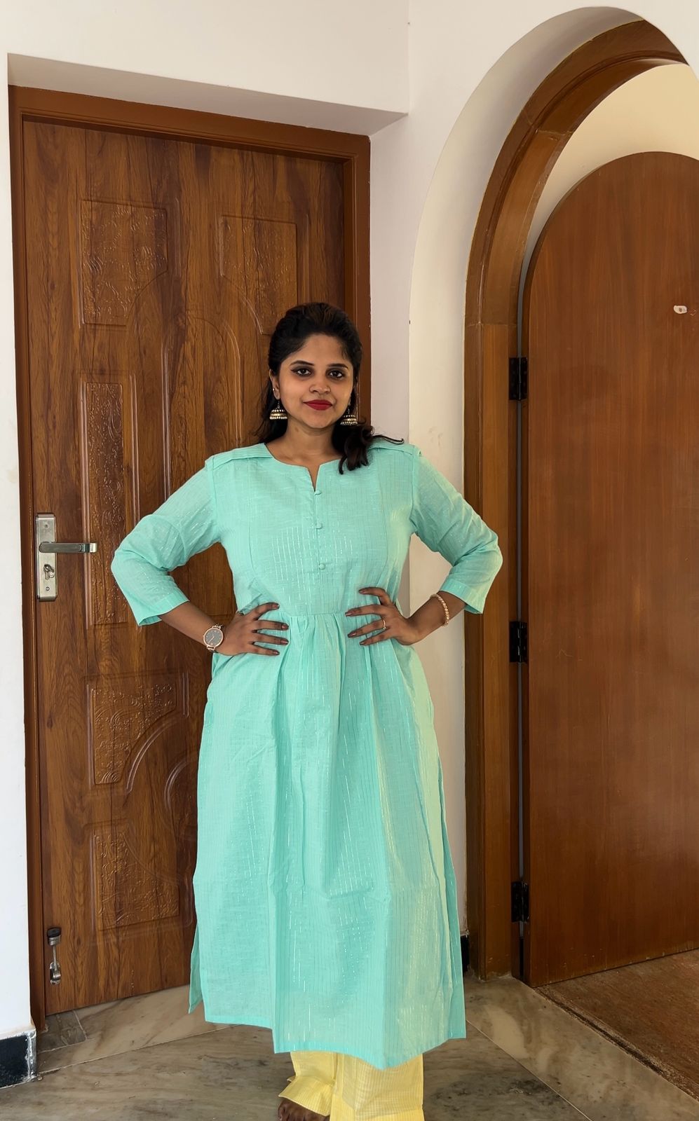 Summer Cooler Feeding Salwar Kameez