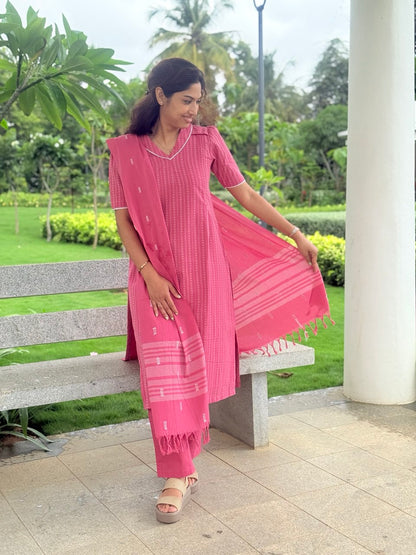 Paint me pink Maternity Feeding Salwar Set
