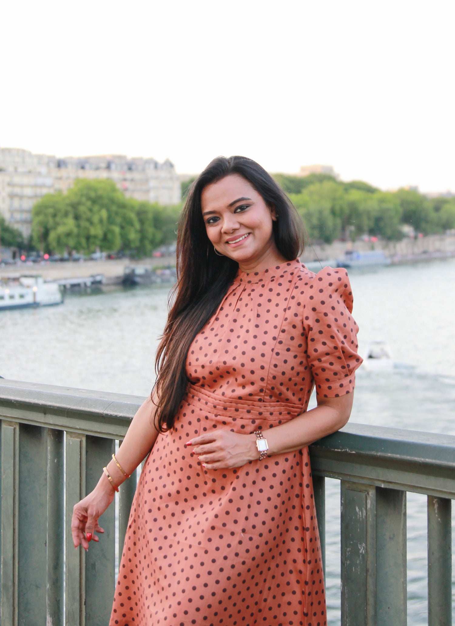 My Chocolate Latte Maternity Feeding Dress