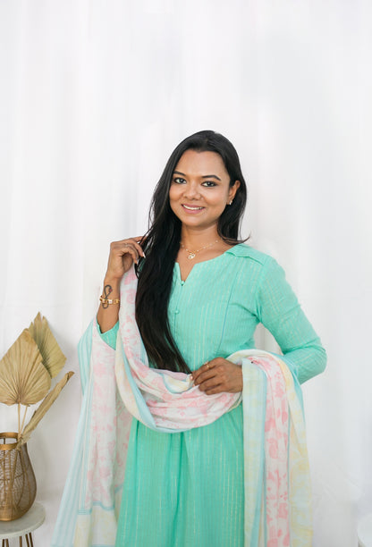 Summer Cooler Feeding Salwar Kameez