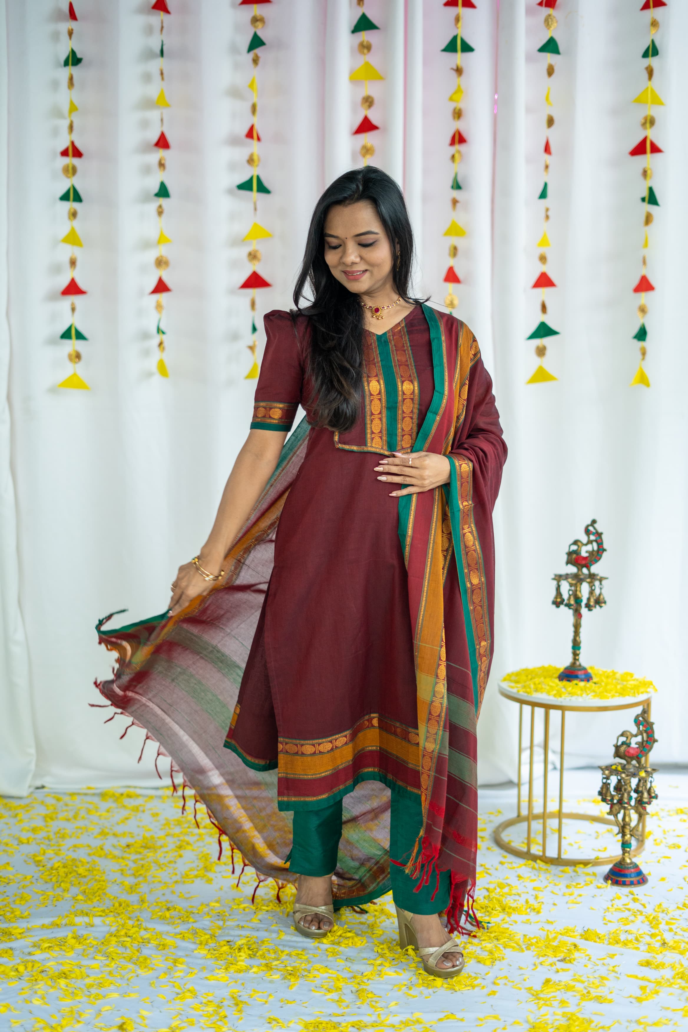 Kumkum  Feeding Salwar Set