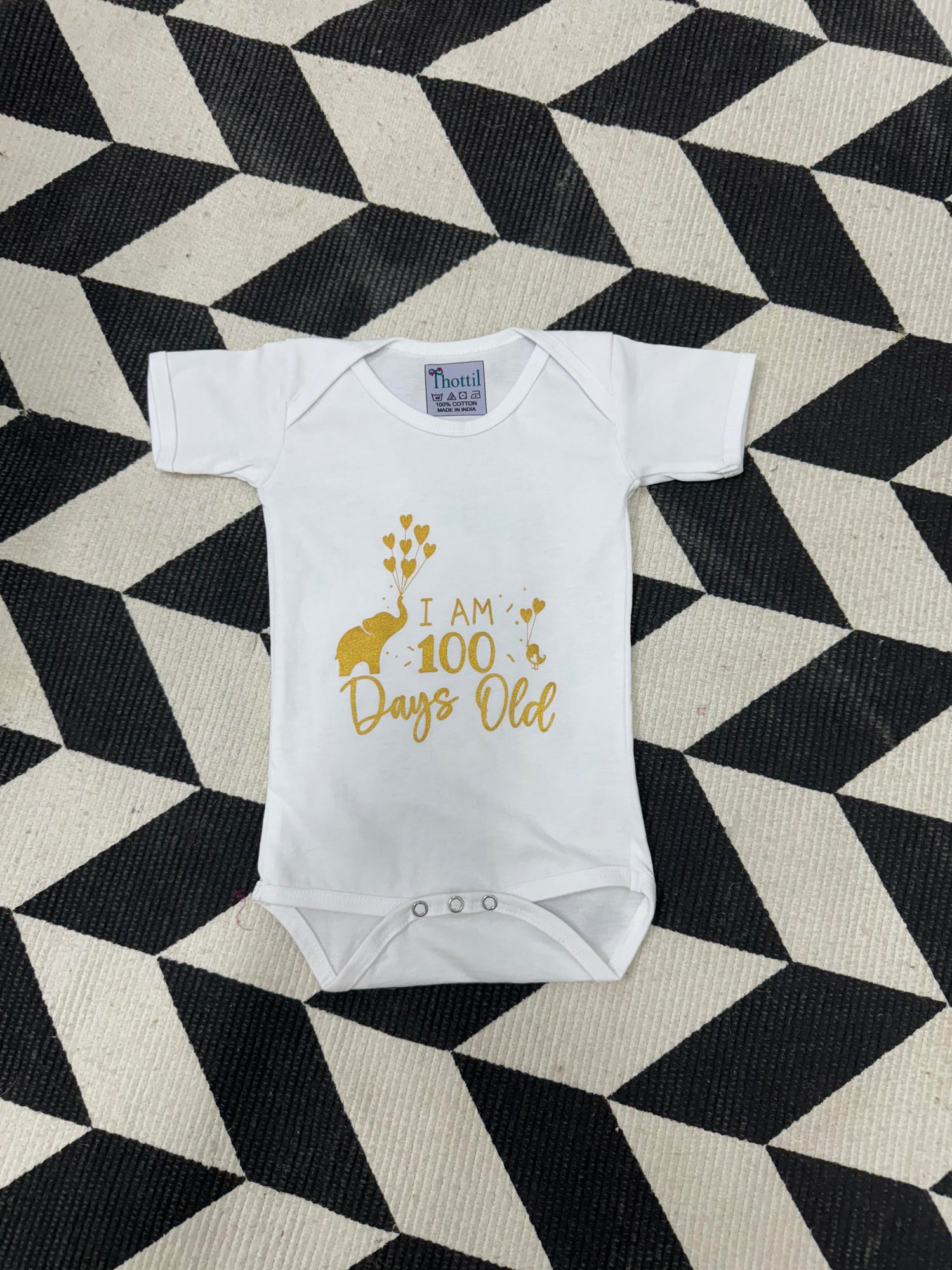 DOVE BABY ROMPER