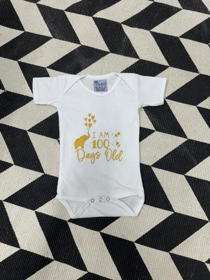 DOVE BABY ROMPER