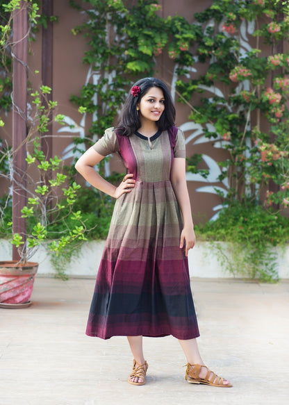 Mulberry Maternity Feeding Dress