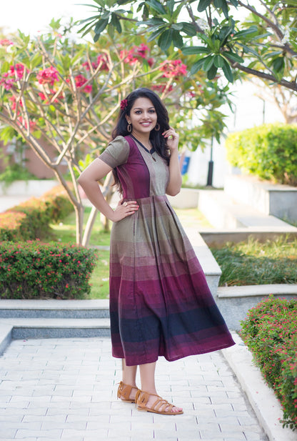 Mulberry Maternity Feeding Dress