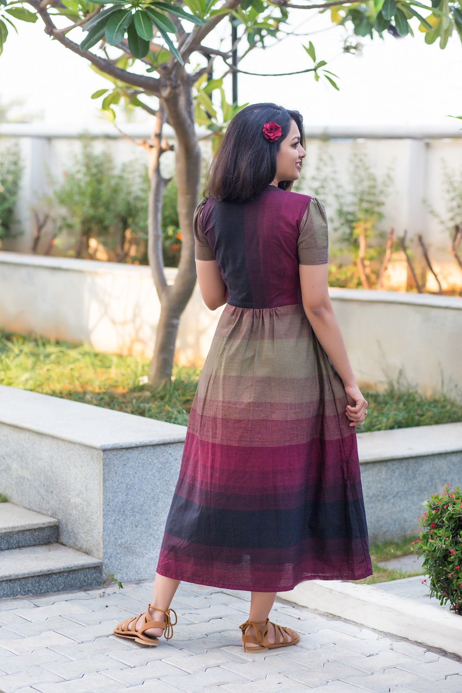 Mulberry Maternity Feeding Dress