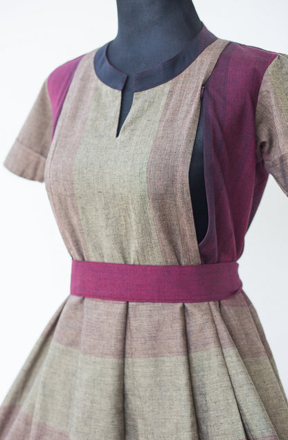 Mulberry Maternity Feeding Dress
